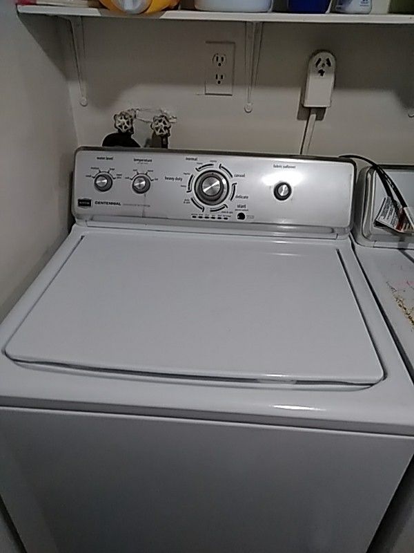 Maytag washer and dryer