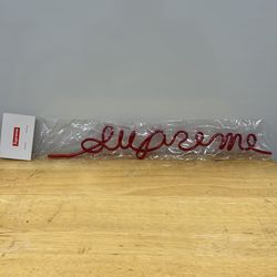 Supreme Silly Straw SS24 Red 100% Authentic NEW Sealed (Set Of 1)
