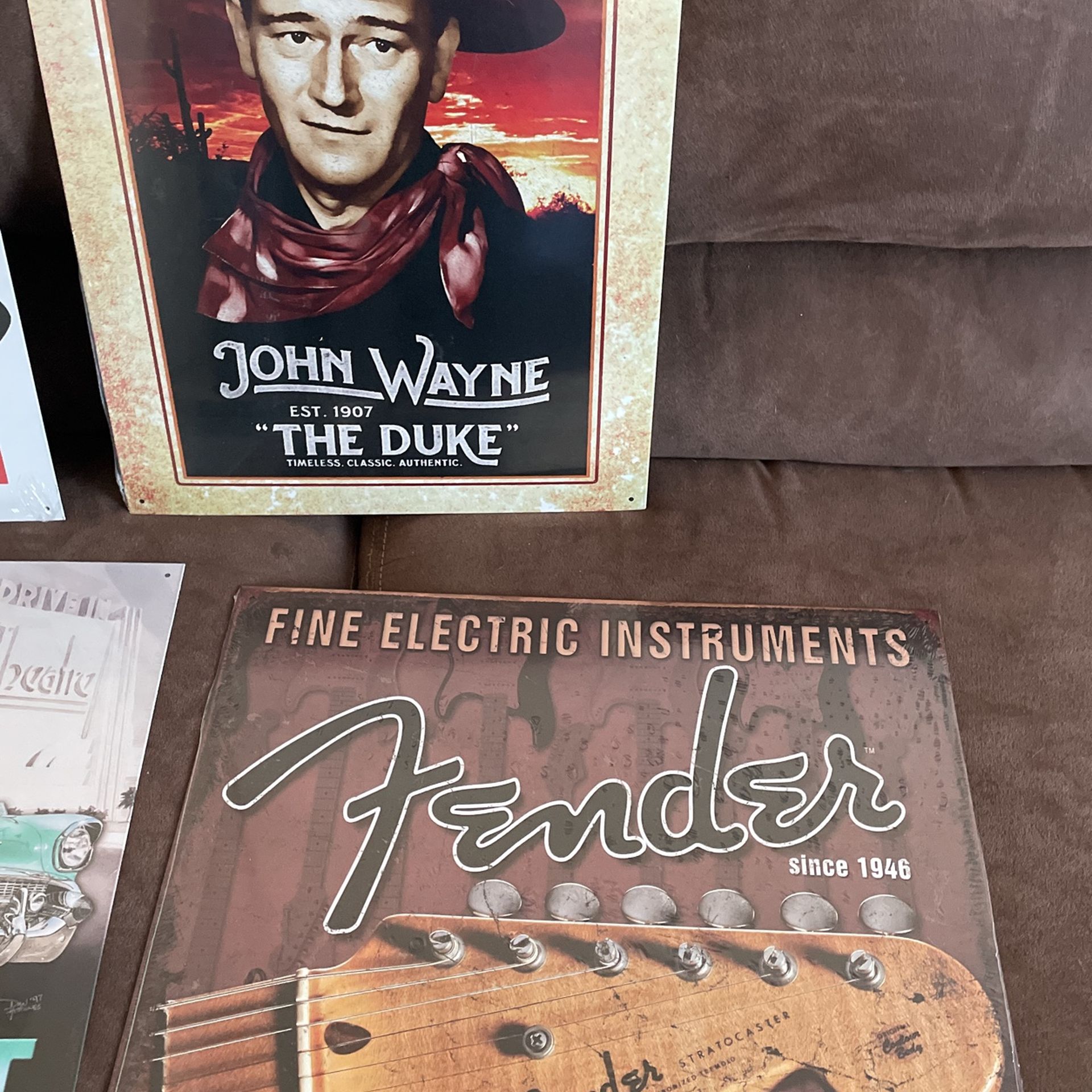 John Wayne And Fender 12.00 Each