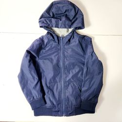 Boys Blue Windbreaker Size: 5 XS