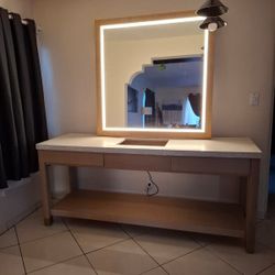 Bathroom Vanity And Mirror