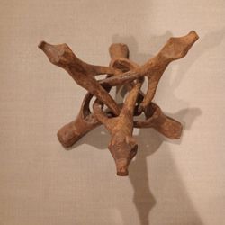 Alligator Head Wood Tripod