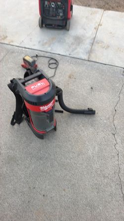 Milwaukee backpack vacuum