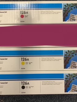 GENUINE COLOR TONER HP CE310A CE312A CE313A LaserJet CP1025 126A