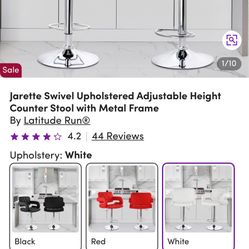 Wayfair Counter Stool With Adjustable Hight 