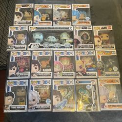 Signed Funko Lot