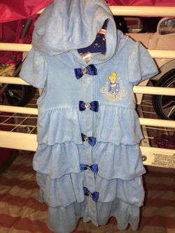 Toddler Cinderella cover up