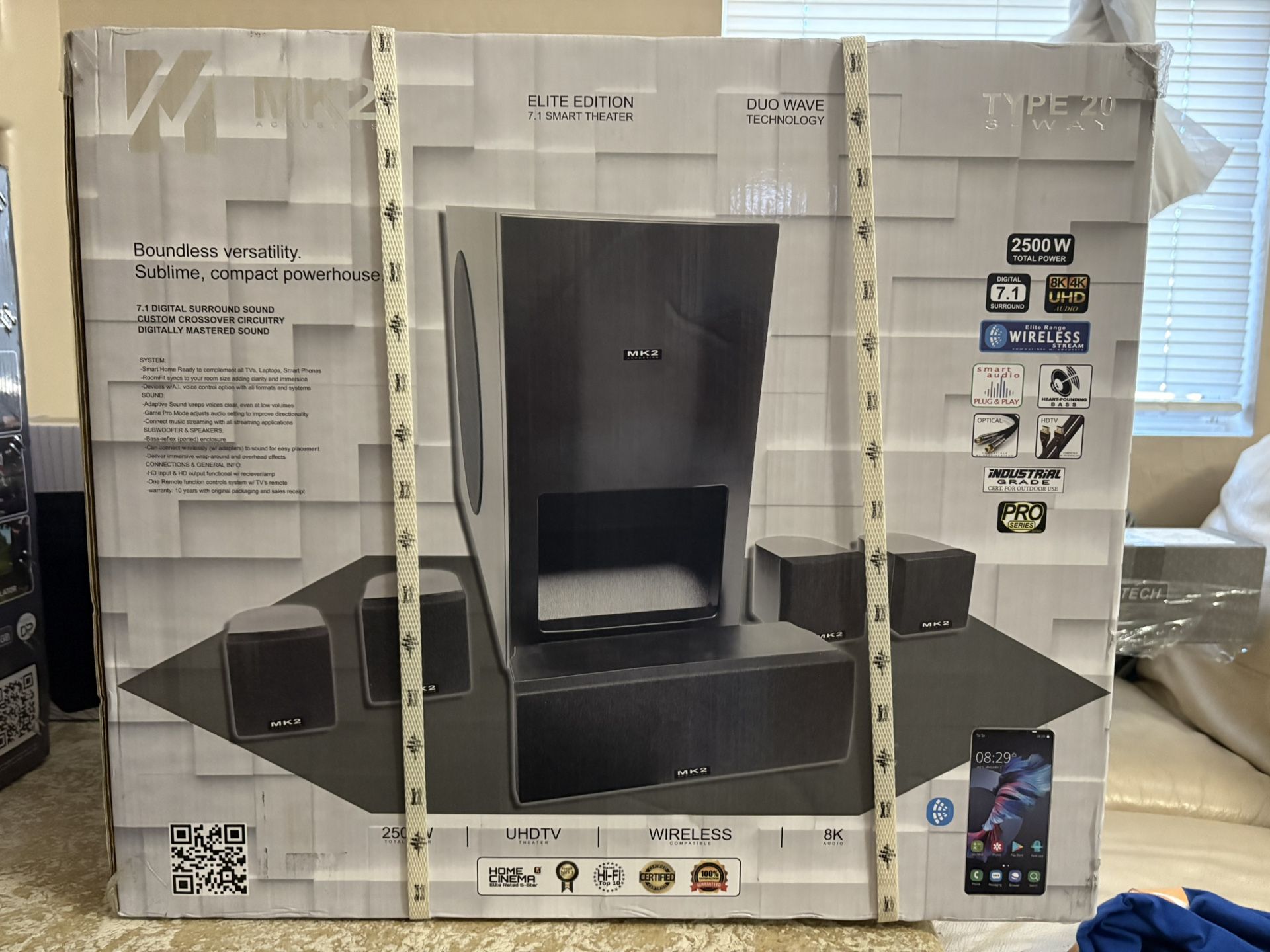 Home Surround Sound- MSRP $2399. MK 2 Type 20/ 3way Home Entertainment System