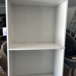 White bookshelf 