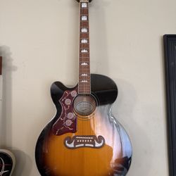 Epiphone J-200 EC Studio Left Handed Guitar