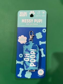 Dog poop bag pouch