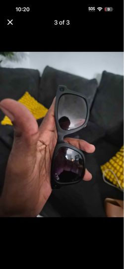 Black ray ban meta