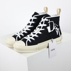 D.ior B23 Oblique High Top Sneakers 4-12 