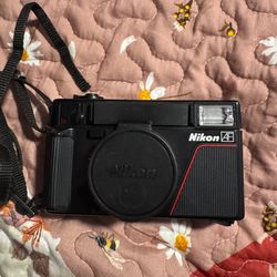 Nikon af l35 film camera