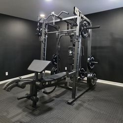 Smith Machine 2001 | Multi-Use Adj Bench | Gym Equipment | Fitness | Squat Rack | Excercise |🔴WEIGHTS AND BARBELL SOLD SEPARATELY 🔴 FREE DELIVERY 🚚