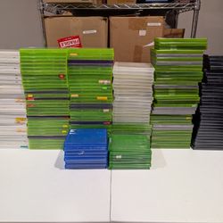 200+ Huge Bulk Reseller Resale Lot Video Game Cases EMPTY NO GAMES INSIDE Replacement Boxes USED PRE-OWNED