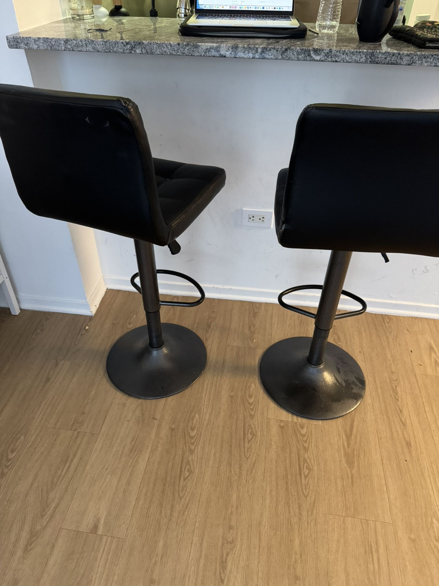 2 Swivel High Top Bar Chairs - In Chelsea NYC