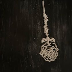 3d Printed Rose 