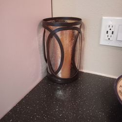 Glass Vase/ Candle Holder