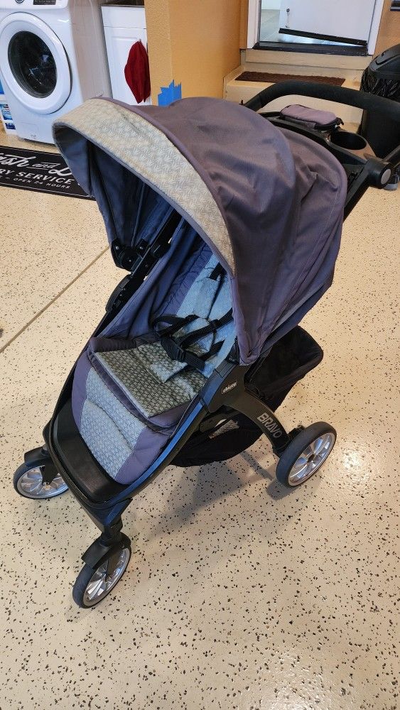 Chicco Bravo 3-in-1 Quick Fold Travel System