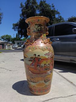Japanese ceramic clay Display Vase