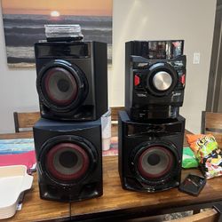 LG speakers 