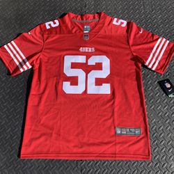 SF 49ers Jersey Size L