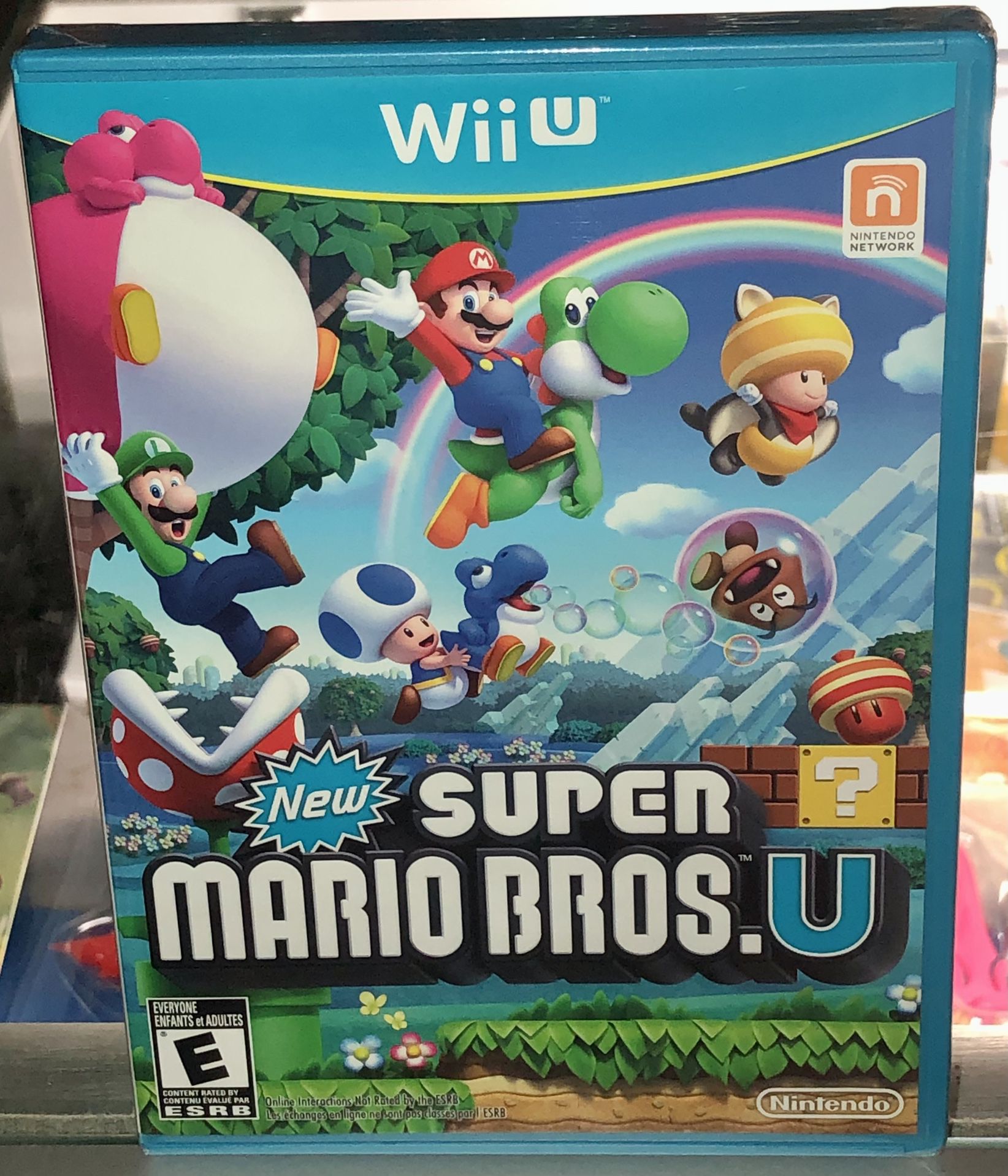 Nintendo Wii U Factory Sealed First Print New Super Mario Bros. U