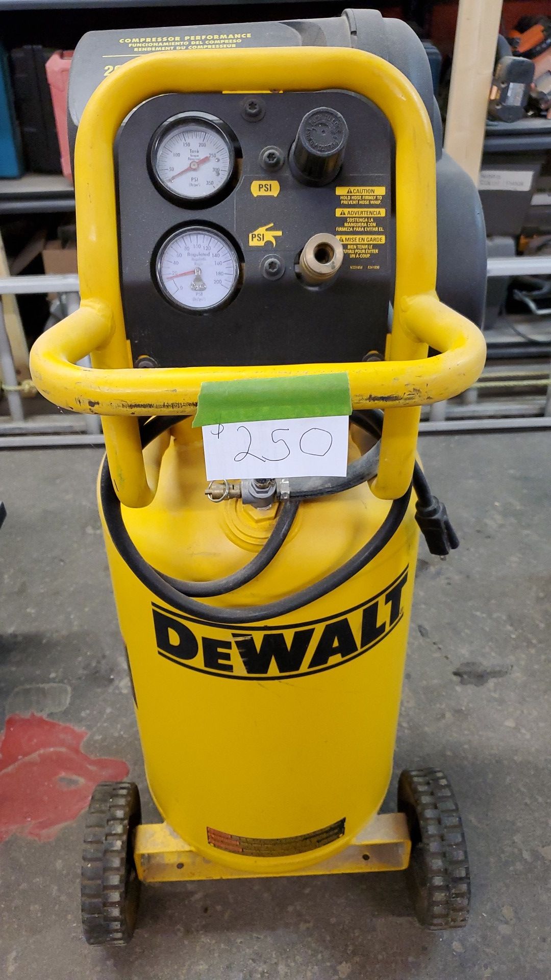 Dewalt air compressor