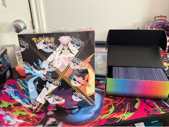 BRAND NEW & SEALED-Pokemon Phantasmal Flames Mini Portfolio with Booster Packs