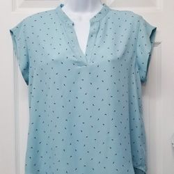 Daisy May Blue Top M 