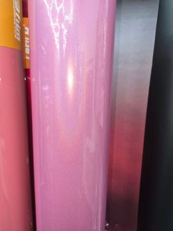 Laser flip pink vinyl wrap roll