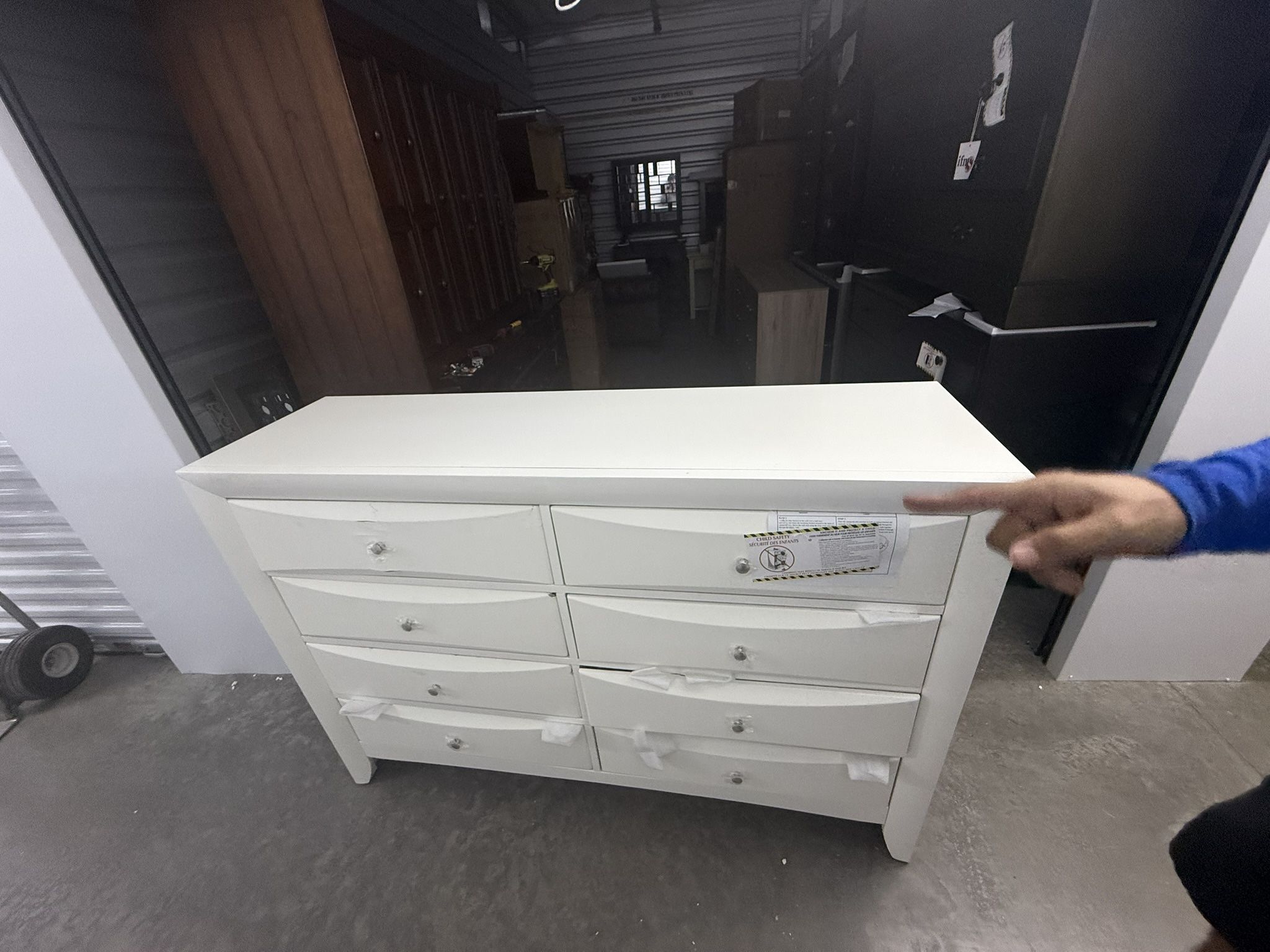 New White Dresser