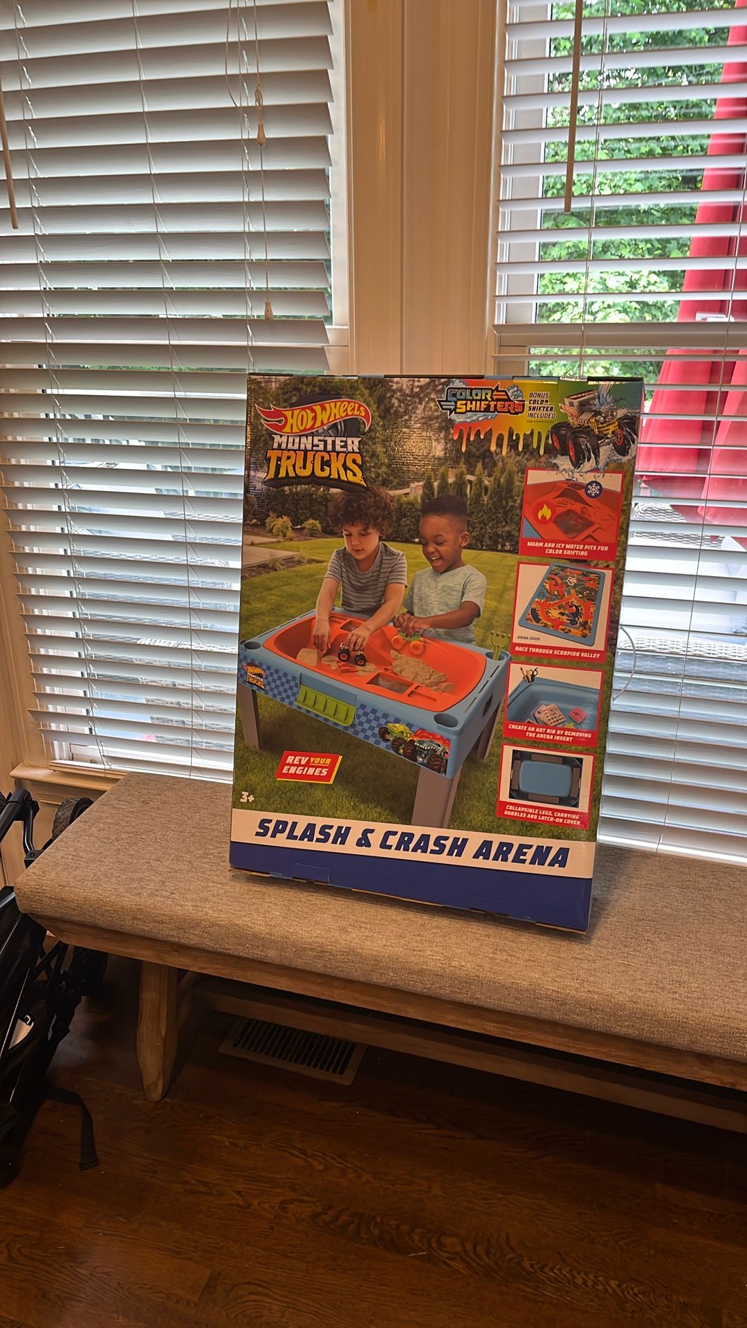 NEW $79 MONSTER TRUCK SAND AND WATER TABLES FOR ONLY $50