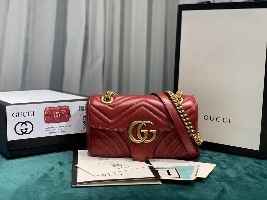 Women's Crossbody Gucci Marmont GG Purse bag