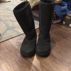UGGS Kids Classic Tall Black 