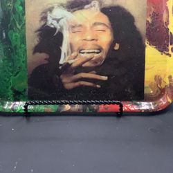 Handmade And Painted Rolling Tray 