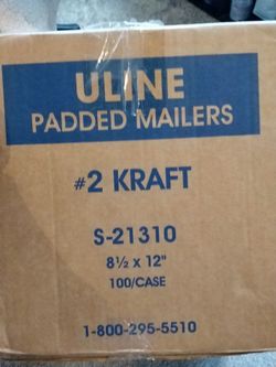 Kraft mailers and boxes