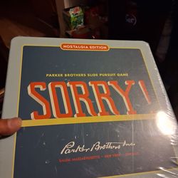 Sorry game in tin case