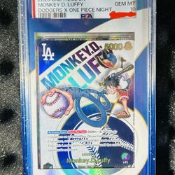 PSA 10 DODGER LUFFY 
