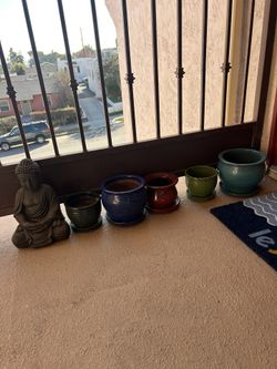 Pots, Soil, Gardening Stuff