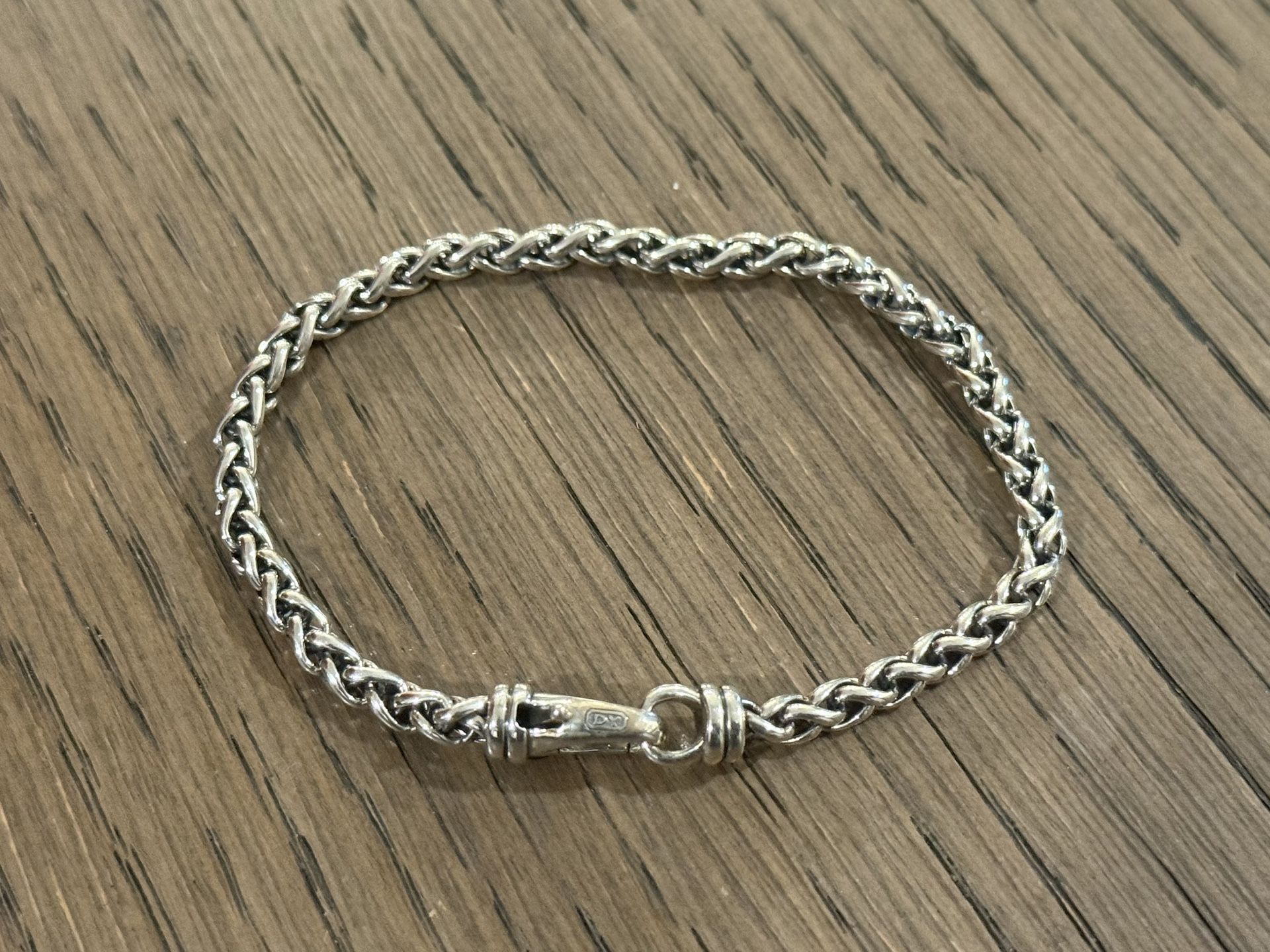 David Yurman Wheat Chain Bracelet – Sterling Silver (4mm)