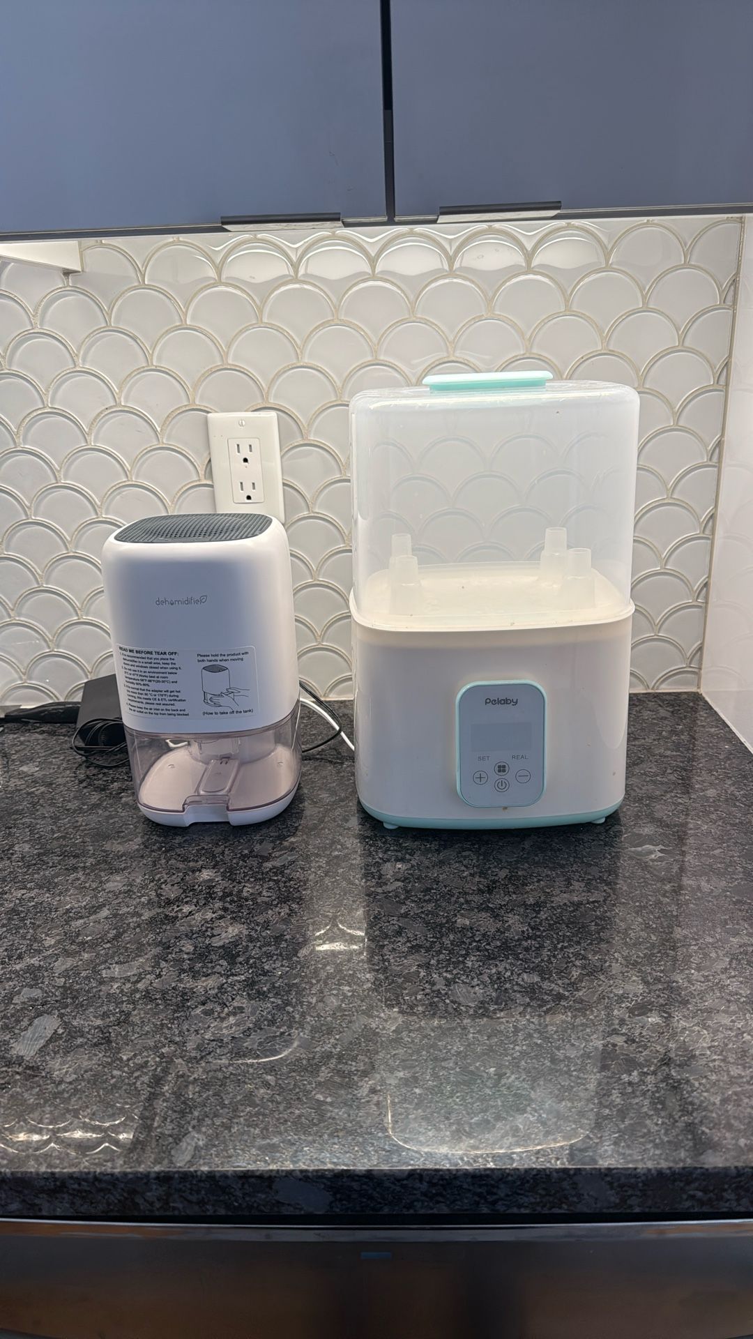 Pelaby Feeding Bottle Disinfectant Plus A Dehumidifier