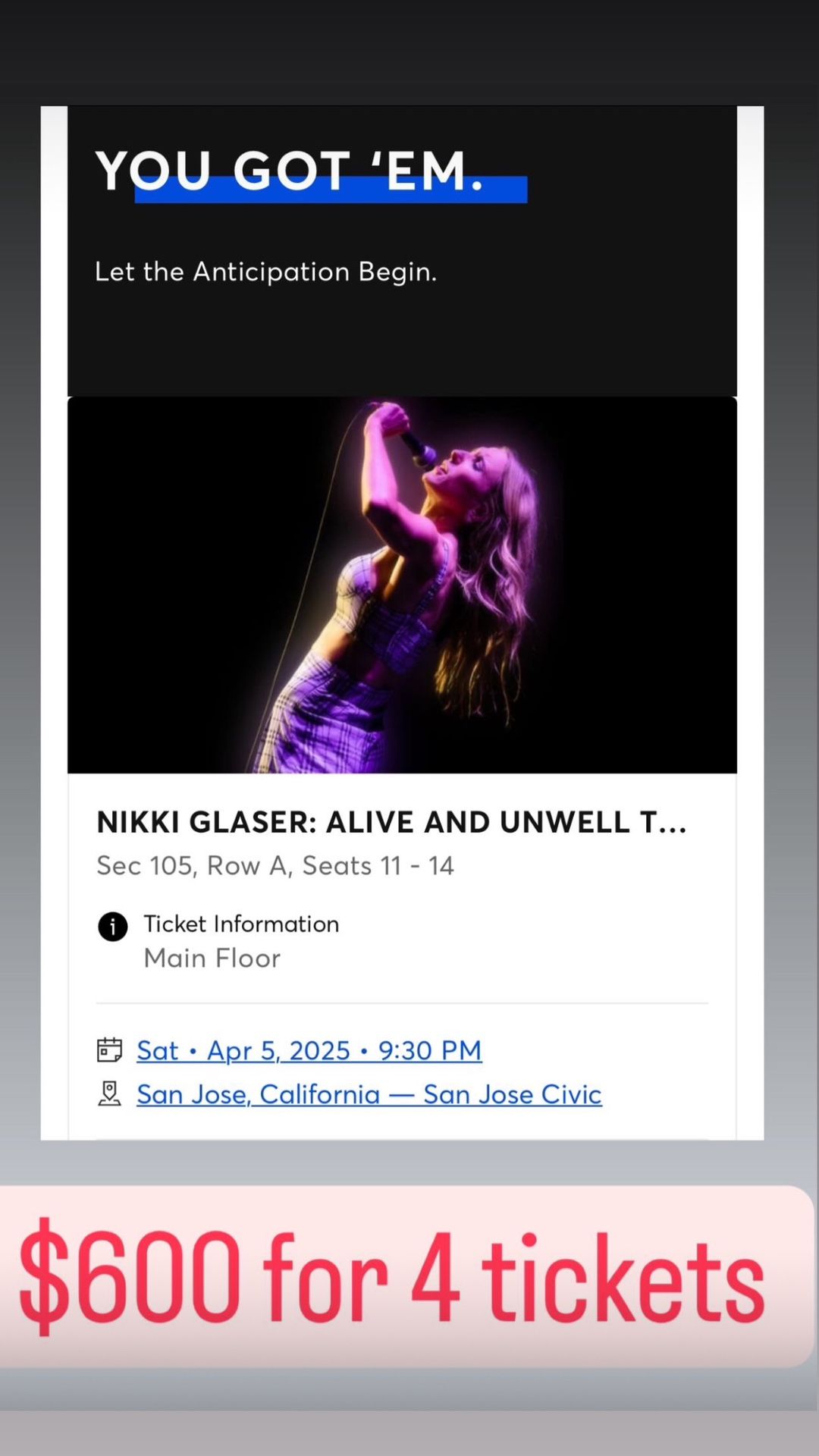 Nikki Glaser This Saturday!