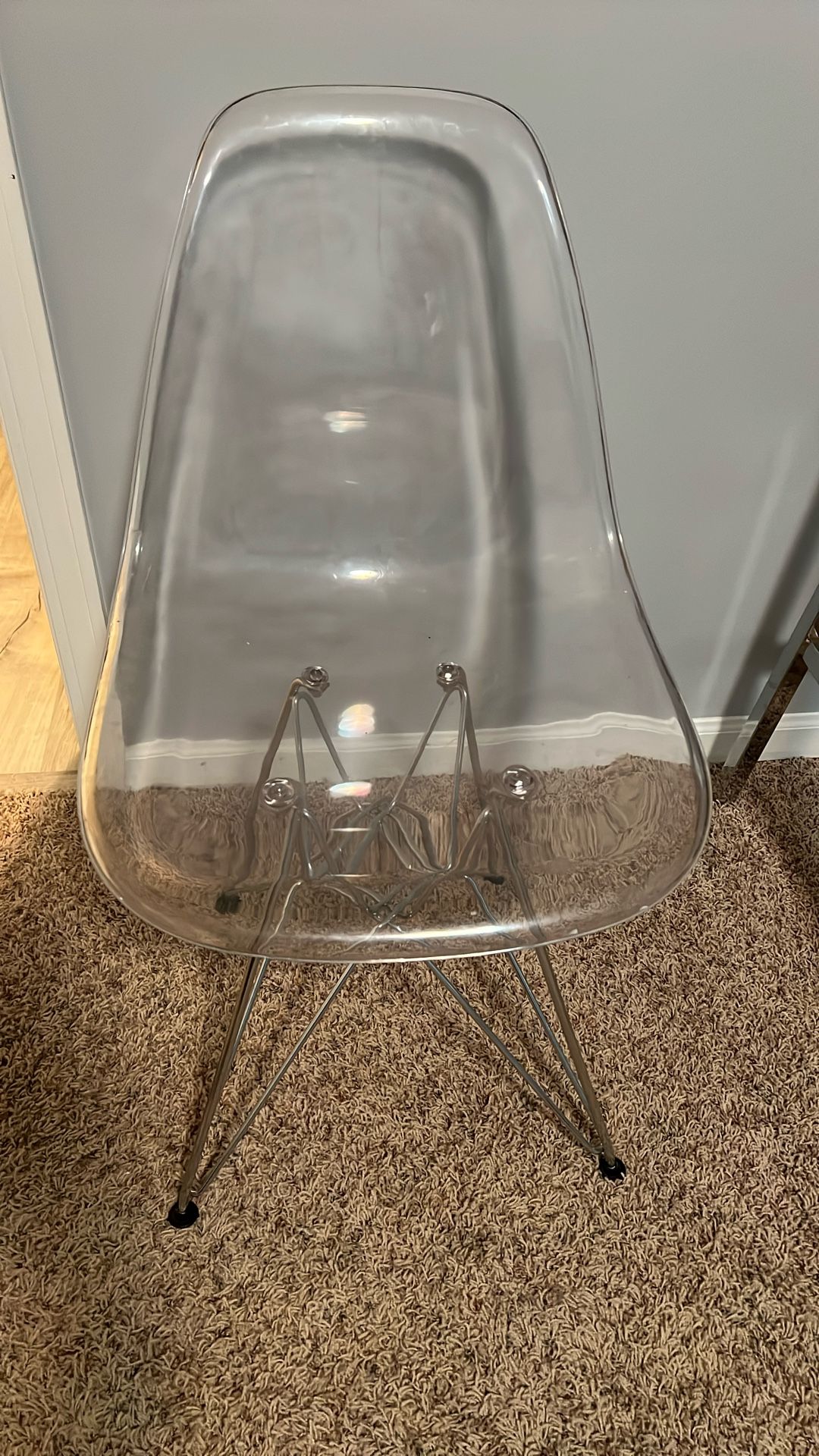 Clear Chairs X4
