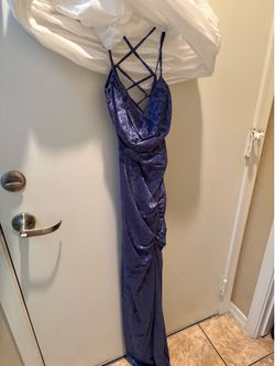 Blue formal dress