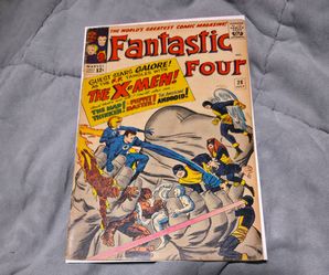 FANTASTIC FOUR # 28 (1964) FIRST X-MEN CROSSOVER-SILVER AGE comic