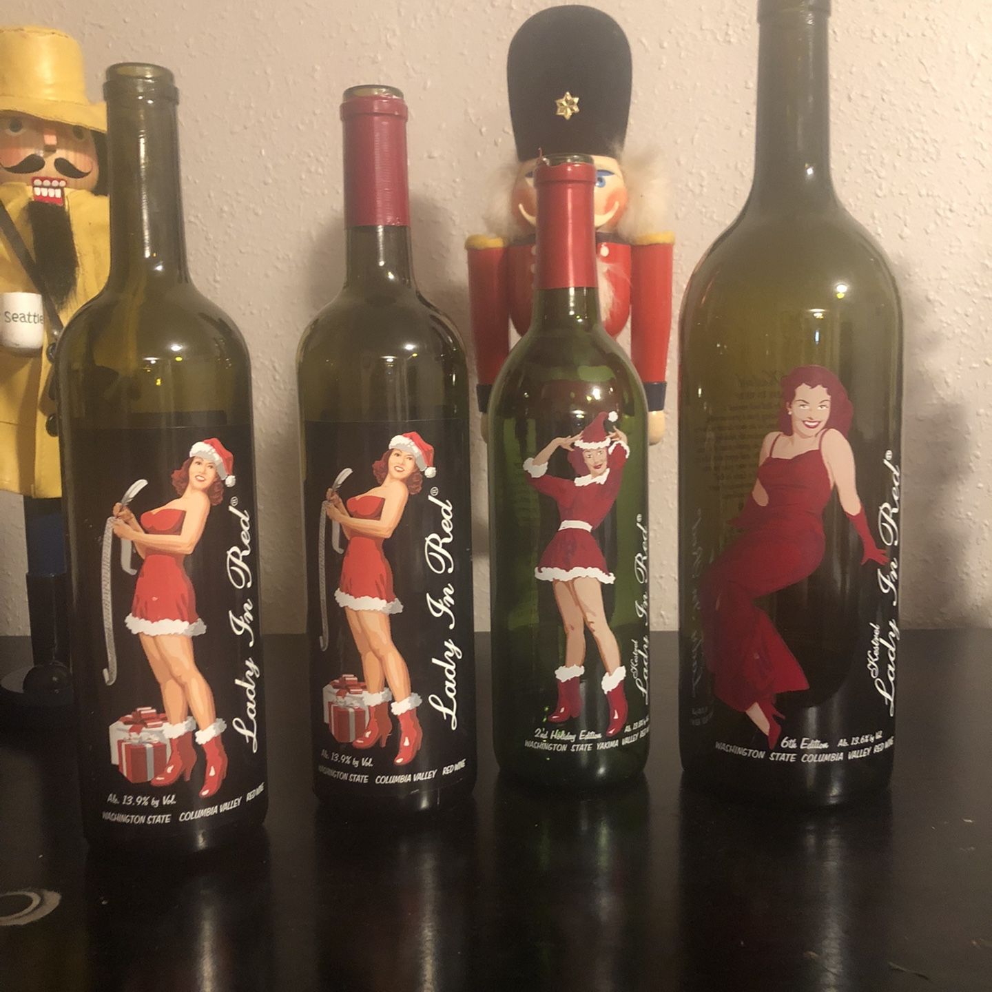 Lady in best sale red wine