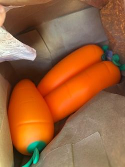 Jumbo squishy carrot
