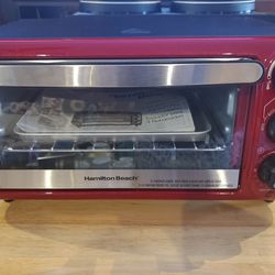 Broiler Toaster OVEN Red NEW